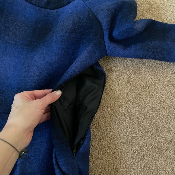 Vintage Miss Sixty Wool Cocktail Fitted Mini Dress - Picture 6 of 10